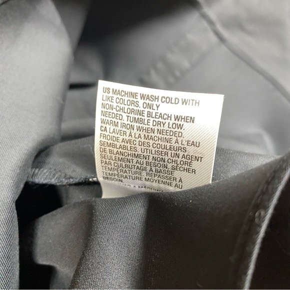 NEW Inc Puff Sleeve Off Shoulder Halter Dark Romantic Blouse Sz L Black - Picture 8 of 8